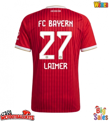 Bayern Munich Konrad Laimer #27 Replica Home Stadium Shirt for Women 2026-27 Short Sleeve